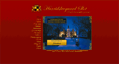 Desktop Screenshot of harridslevgaard.dk